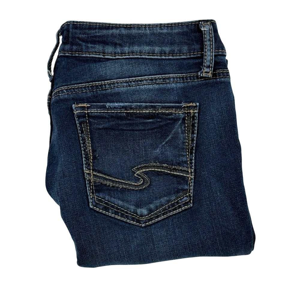 Silver Jeans Co. Suki Skinny Jeans‎ Womens Size 29 Dark Wash Denim